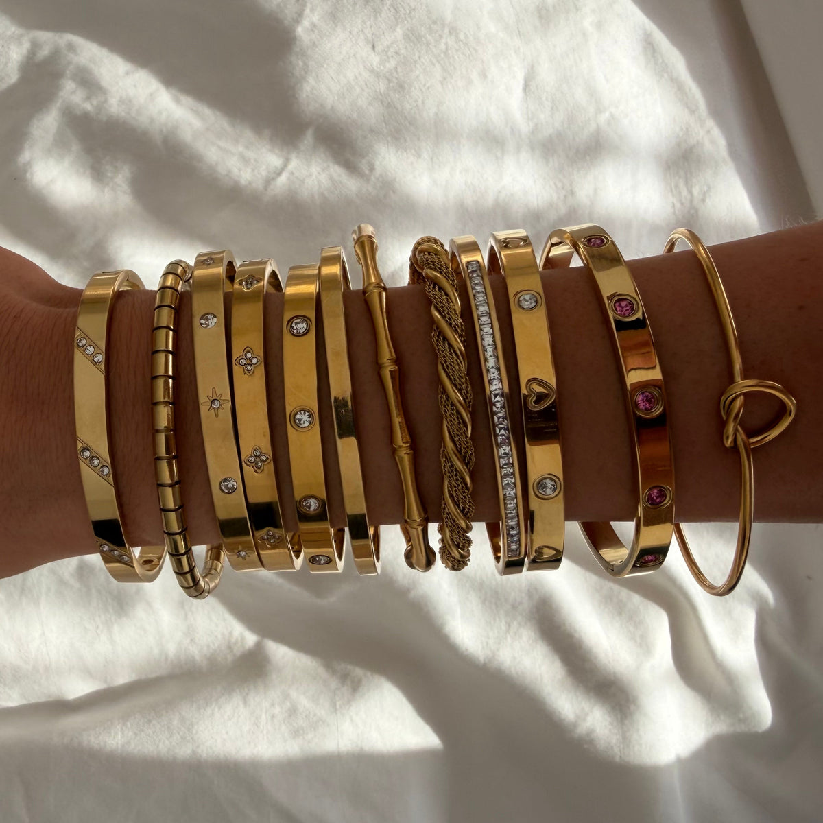 Waterproof Stainless Steel Bangle